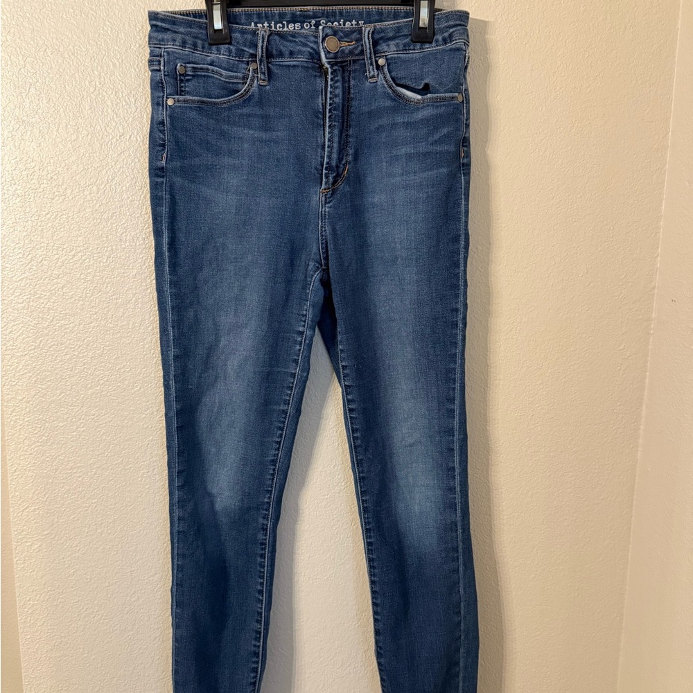 Articles Of Society Deep Blue Skinny Jeans